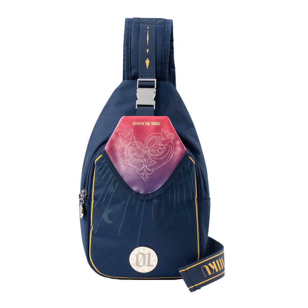 Hatsune Miku Anime Crossbody Sling Bag, 31 x 18 x 9 cm