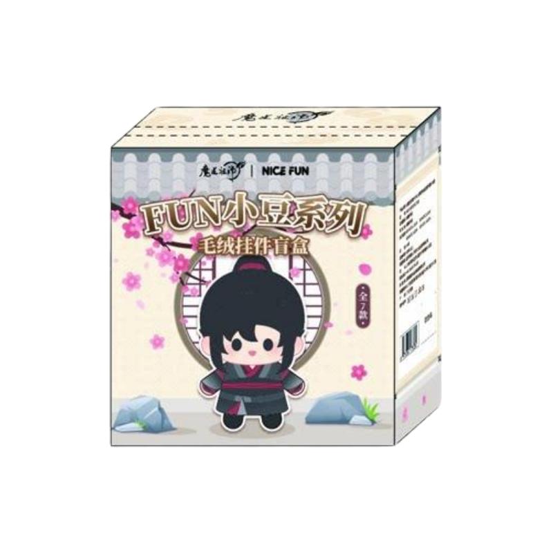 Mo Dao Zu Shi Blind Box Keychain Pendant Backpack Charm，5 Designs in Series, 2 Hidden Designs, Approx. 10 cm Tall, Random Assortment, Anime Characters
