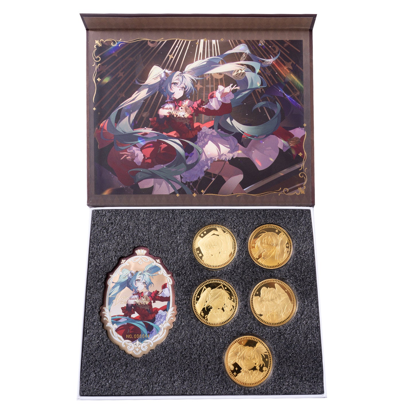 Hatsune Miku Commemorative Coin Collector Gift Box Set