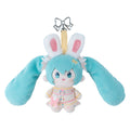 Miku Plush Keychain, Teal, Bunny Ear Design, Twin Ponytails, Anime Backpack Charm, Approximately 12cm