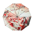 Heaven Officials Blessing Portable Umbrella，Tian Guan Ci Fu Automatic Umbrella，Suitable For Both Sunny And Rainy Days, With Lighting，Hua Cheng&Xie Lian