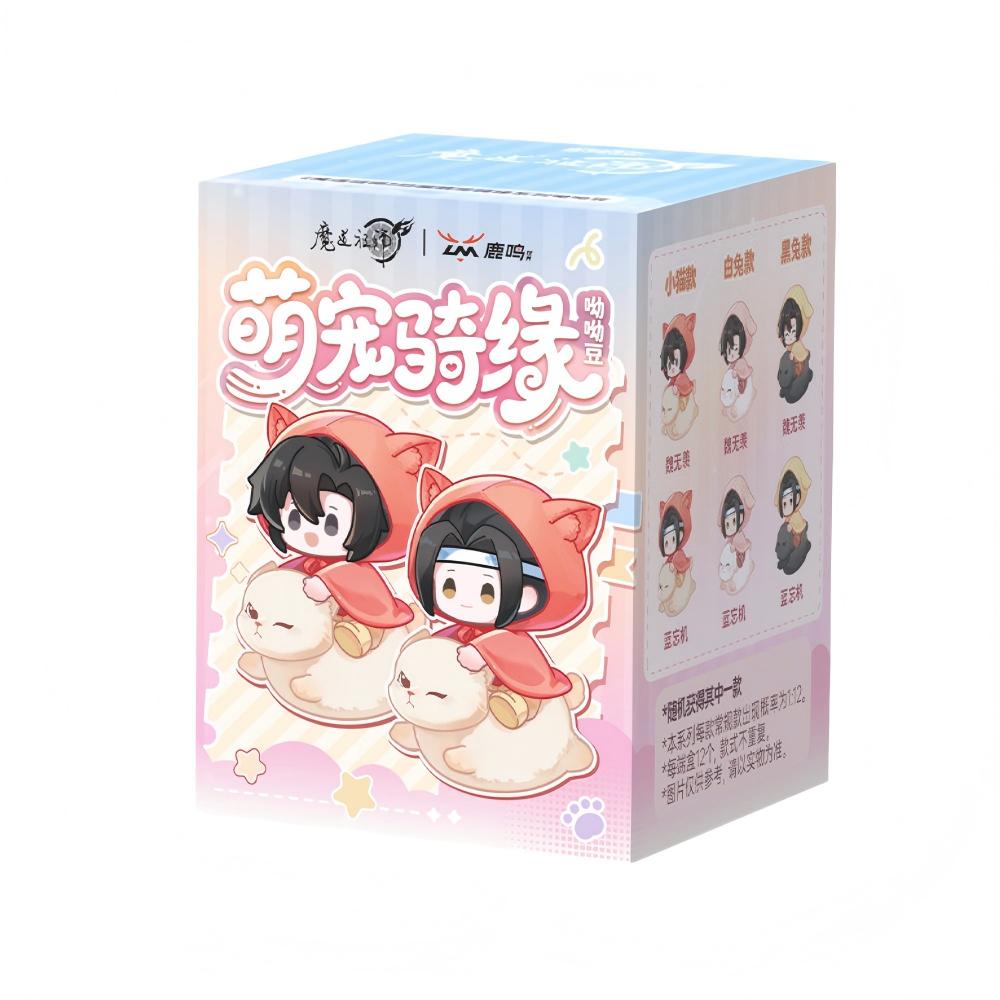 Mo Dao Zu Shi Q-Version Mini Figures Blind Box, Desktop Ornaments, PVC Collectible Figurines, 4cm