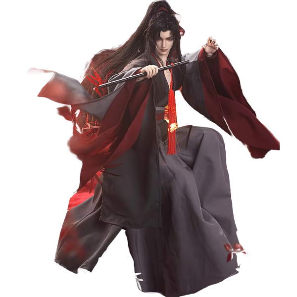 Mo Dao Zu Shi Wei Wuxian Special 4th Edition BJD Ball-Jointed Doll, 50cm, Complete Set with Outfit, Wig, and Accessories
