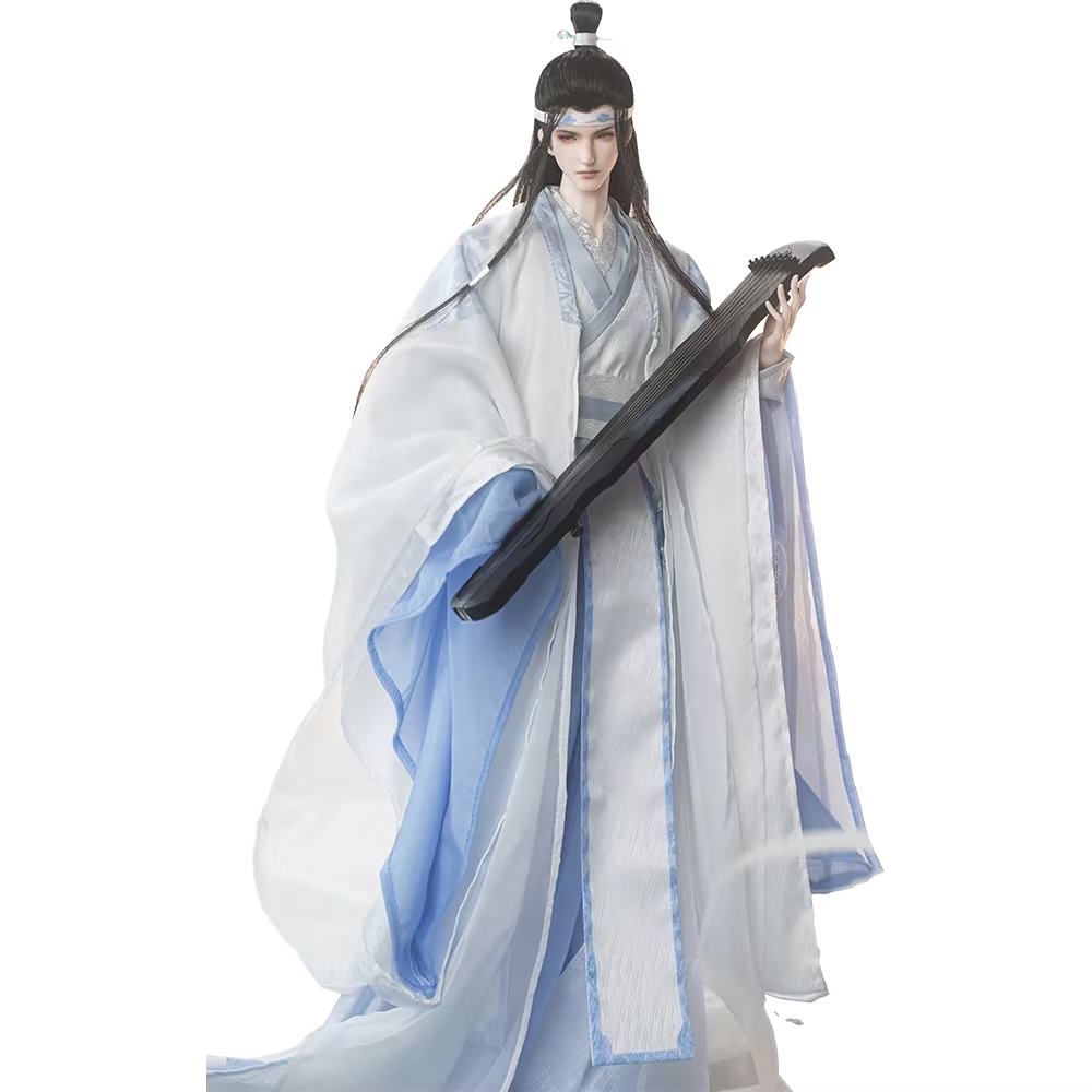 Mo Dao Zu Shi Lan Wangji Special 4th Edition BJD Ball-Jointed Doll, 50cm, Complete Set with Outfit, Wig, and Accessories