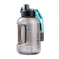 Miku Large Capacity Sports Water Bottle, 1.6L, Portable, with Carabiner Strap
