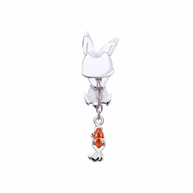 Mo Dao Zu Shi Earrings For Women Trendy，S925 Sterling Silver，Rabbit Shape Earrings