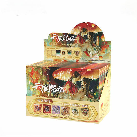 Heaven Officials Blessing Tinplate Badge Pin，Collectible Brooches Acrylic Combo “Hua Lv Tong Xing”Series