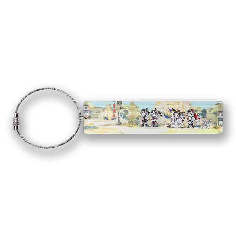 Heaven Officials Blessing Keychians,Acrylic Keyring Keychains,Tian Guan Ci Fu Animation Peripheral Products