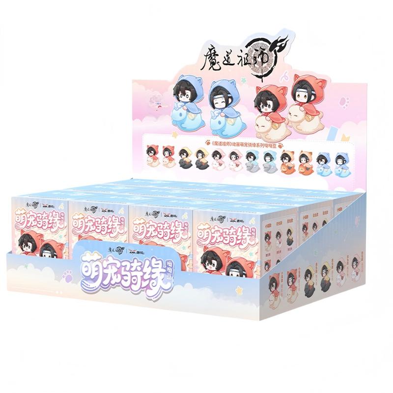 Mo Dao Zu Shi Q-Version Mini Figures Blind Box, Desktop Ornaments, PVC Collectible Figurines, 4cm