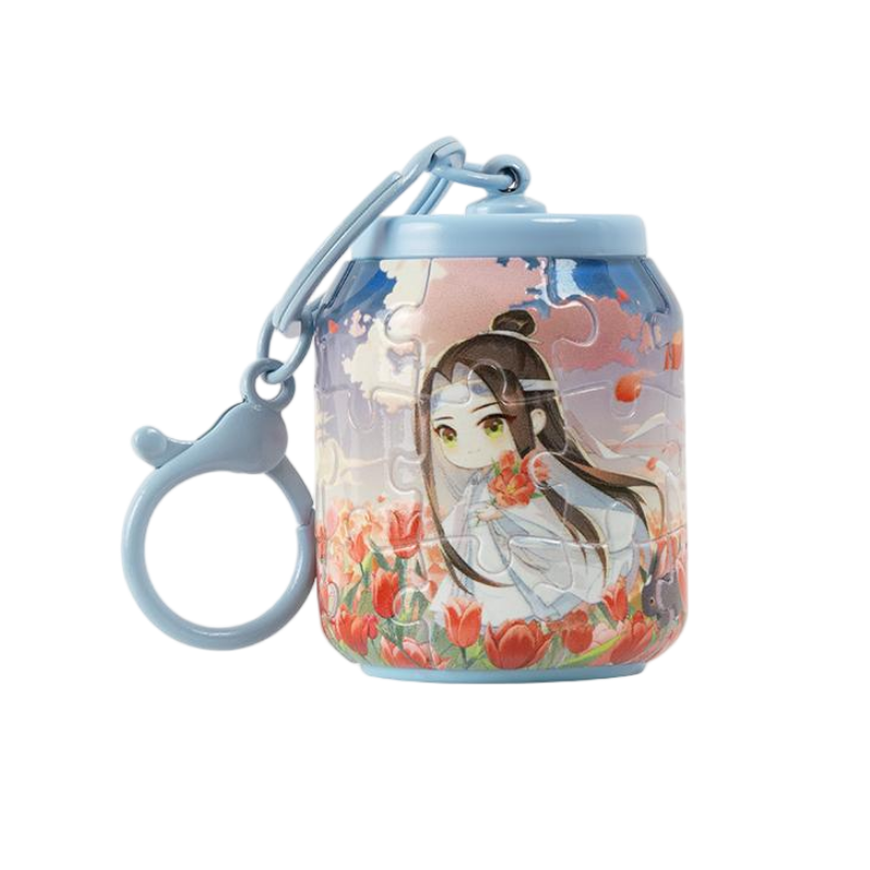 Mo Dao Zu Shi Acrylic Keychain, Backpack Pendant, 24-Piece 3D Puzzle