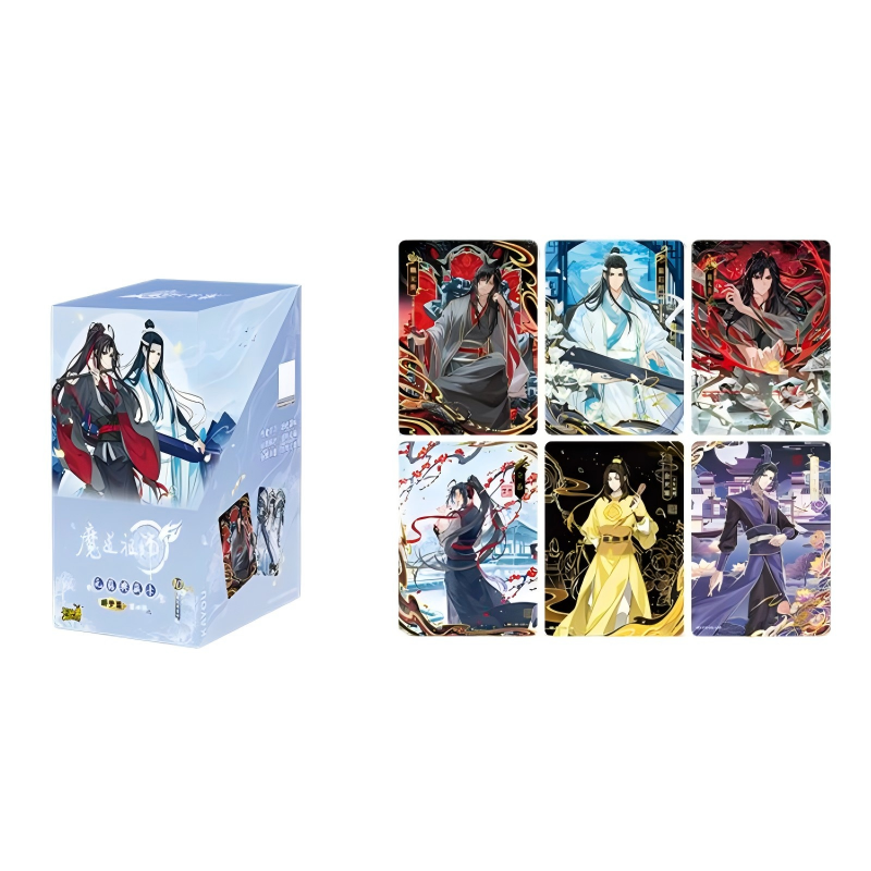 Mo Dao Zu Shi Collection Card，Collectible Cards，MDZS Card Animation Peripheral Products(Part 4)