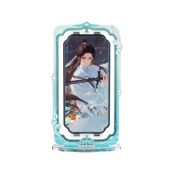 Heaven Officials Blessing Acrylic Double-Sided Rotating Stand | Double-Sided Art, Rotating Base, 78 x 138mm Size, Anime Collectible, Acrylic Material