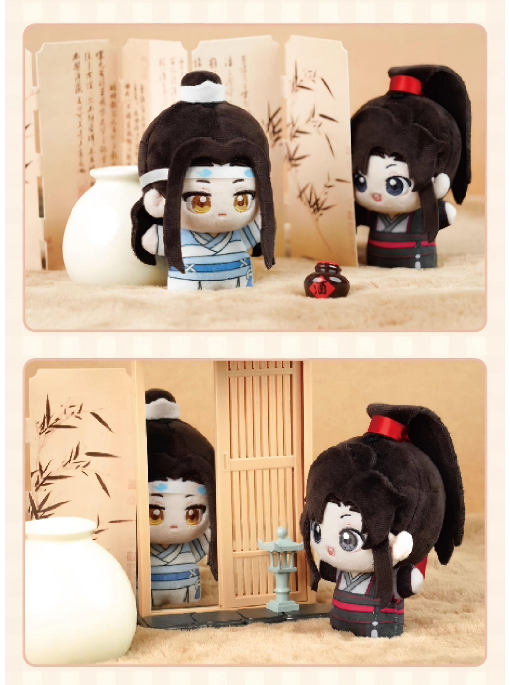 Mo Dao Zu Shi Plush Pendants，Keychains，Backpack Accessories, 10CM Doll