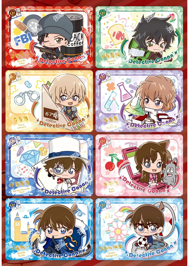Detective Conan Collection card, Blind Box Cards（Part 1）