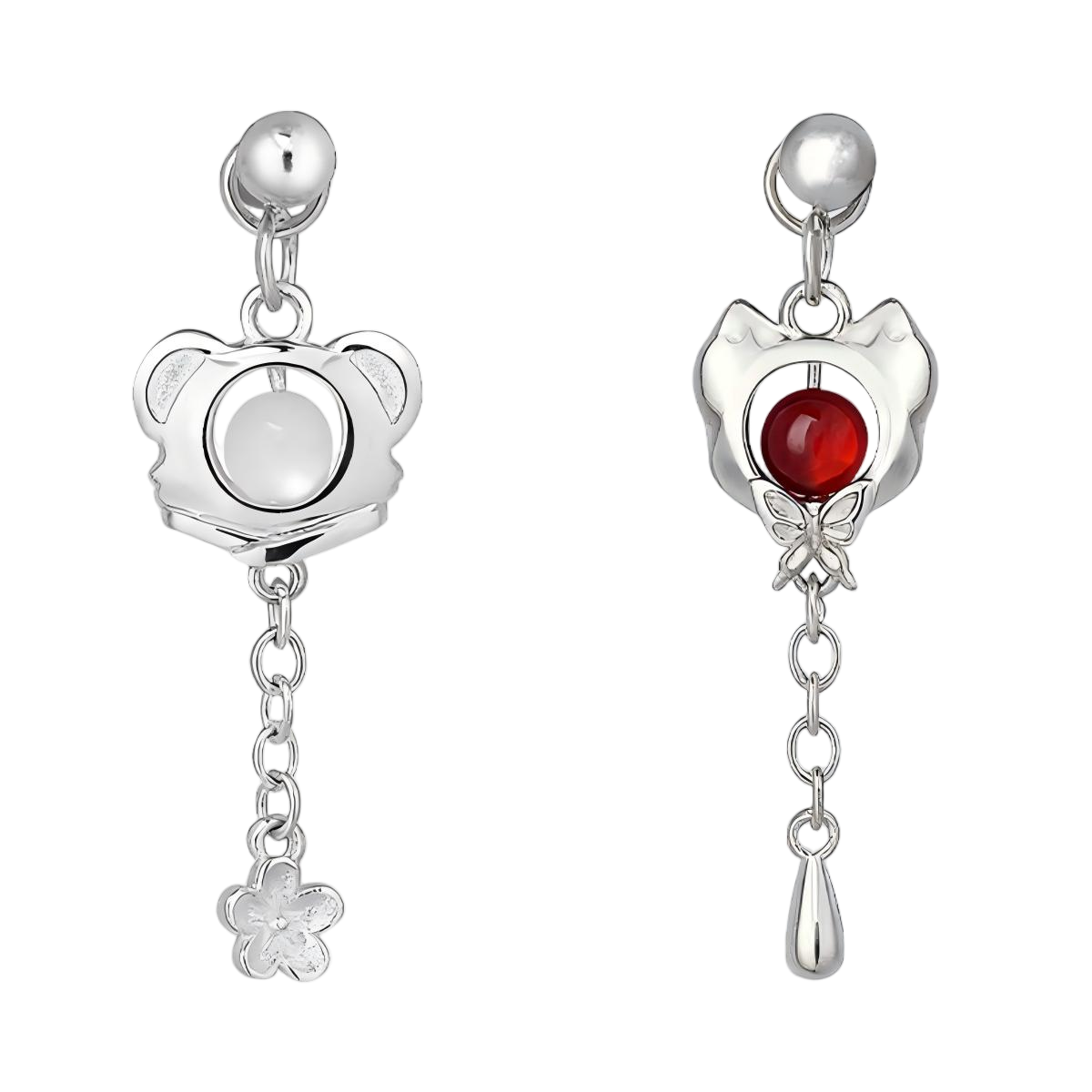 Heaven Officials Blessing Earrings, 925 sterling silver earrings,Hua Cheng&Xie Lian