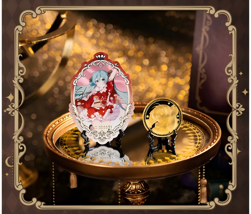 Hatsune Miku Commemorative Coin Collector Gift Box Set
