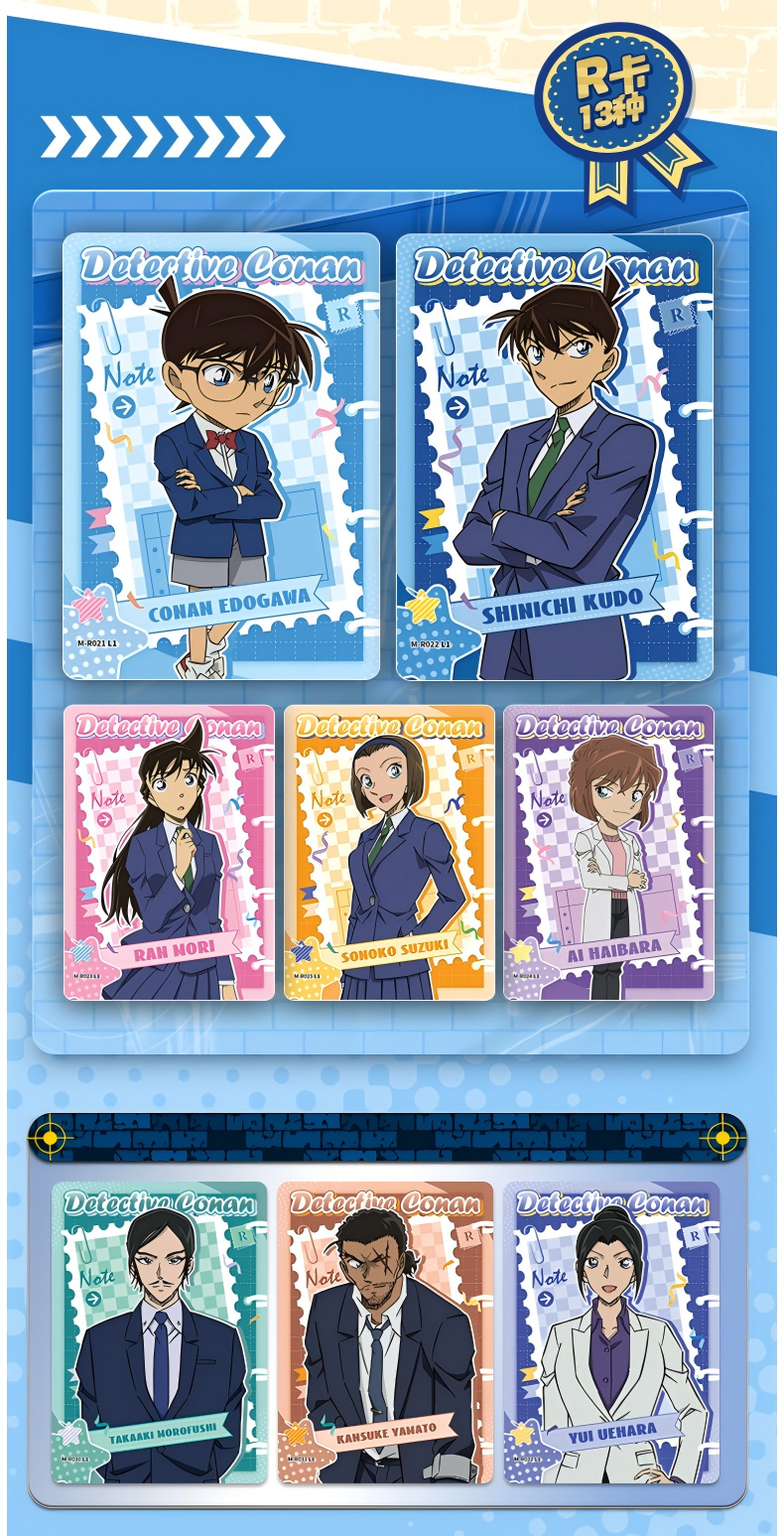 Detective Conan Collection card, Blind Box Cards（Part 3）