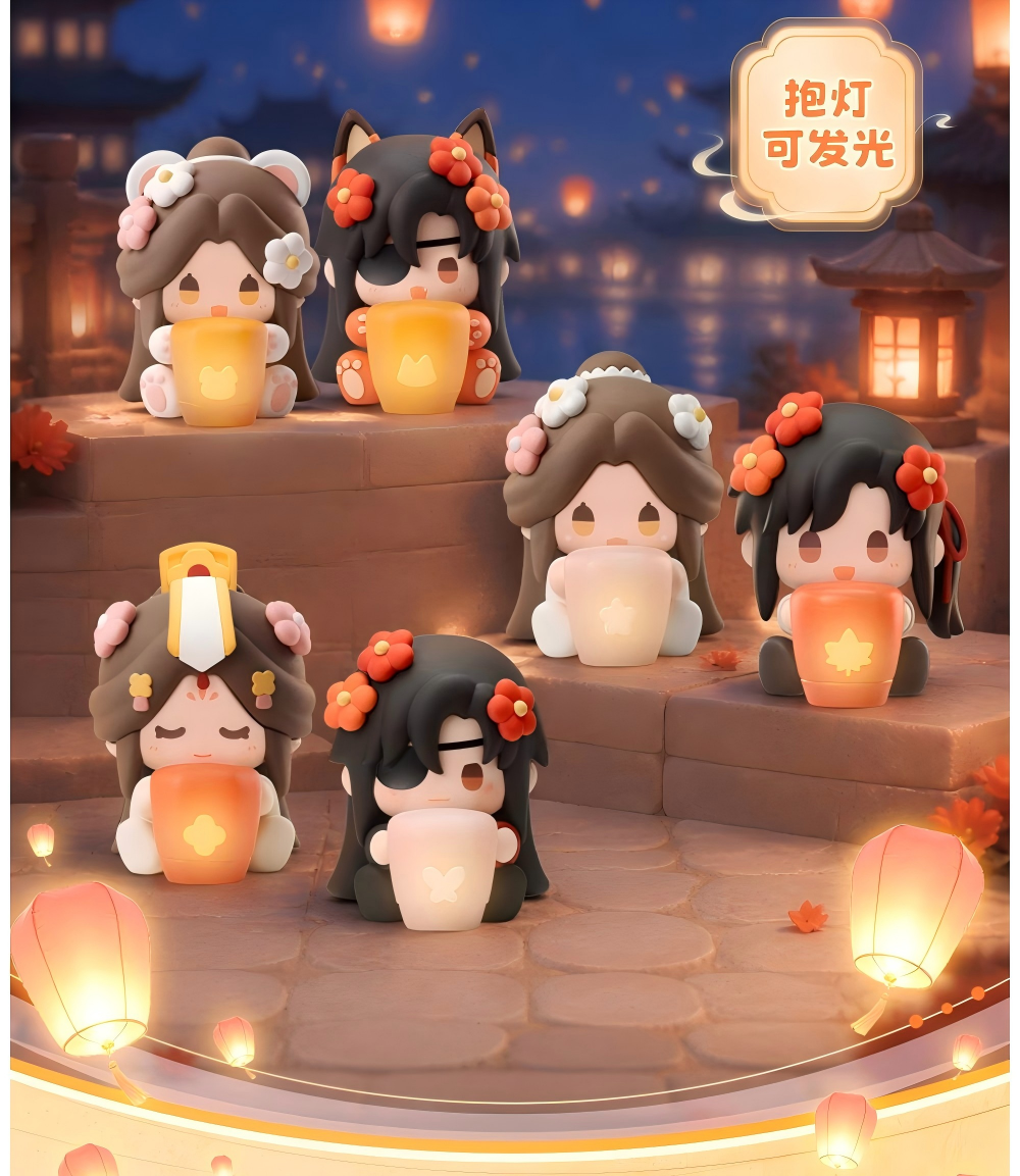 Heaven Officials Blessing Desktop Ornaments，Blind Box Anime Figurines