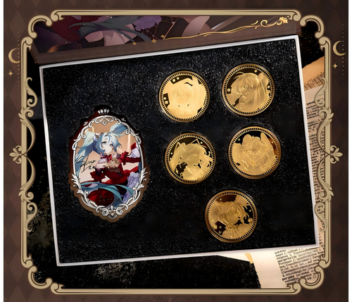 Hatsune Miku Commemorative Coin Collector Gift Box Set