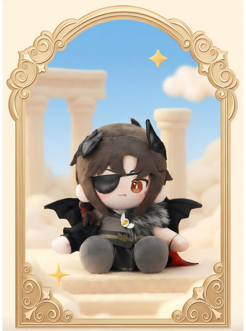 Heaven Officials Blessing Plush Sitting Doll, Angel and Demon Series