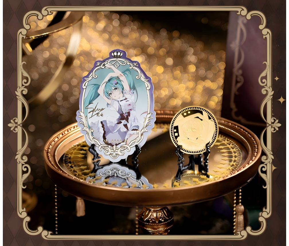 Hatsune Miku Commemorative Coin Collector Gift Box Set