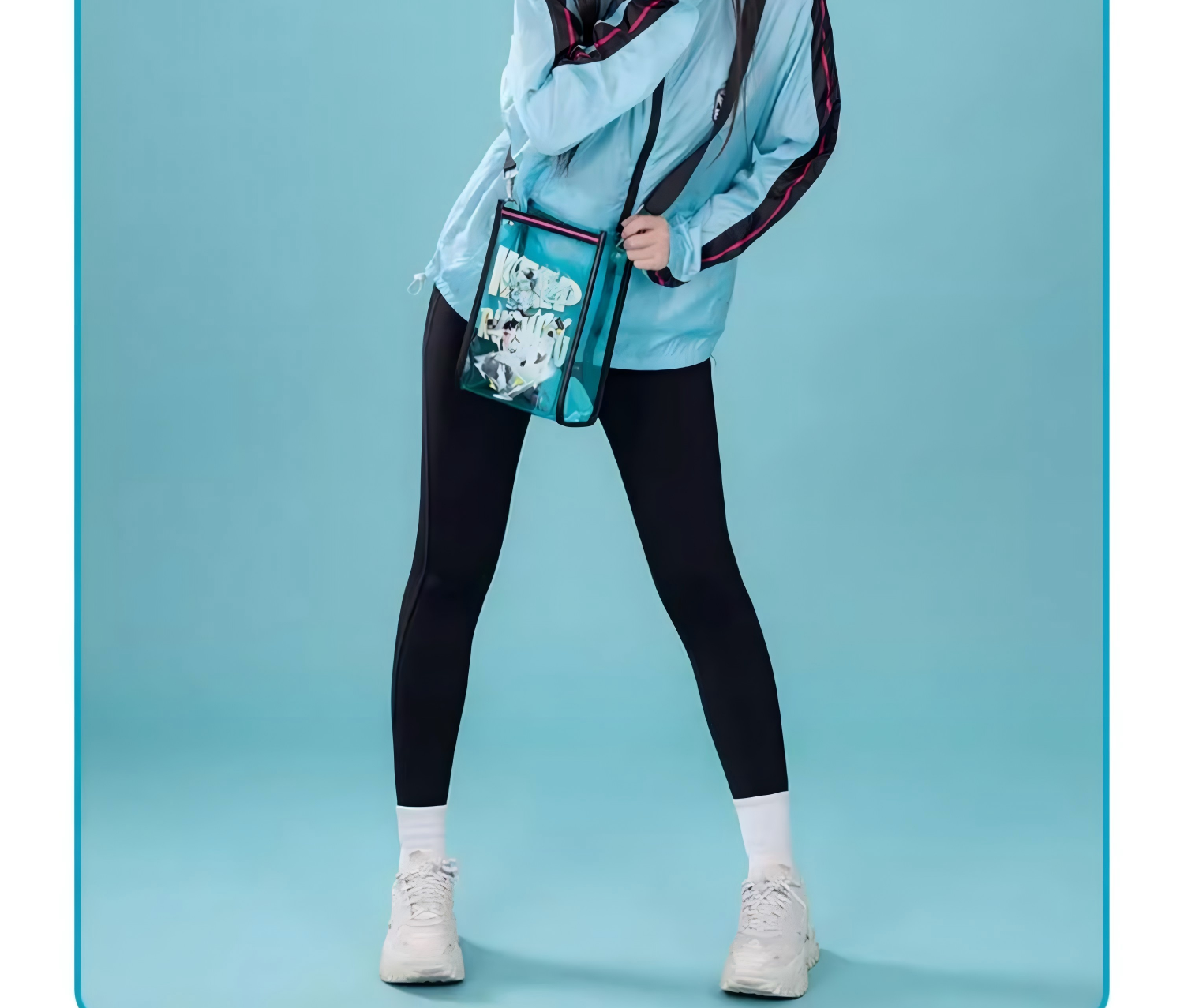 Hatsune Miku Clear bags, crossbody bags, shoulder bags, summer sports series