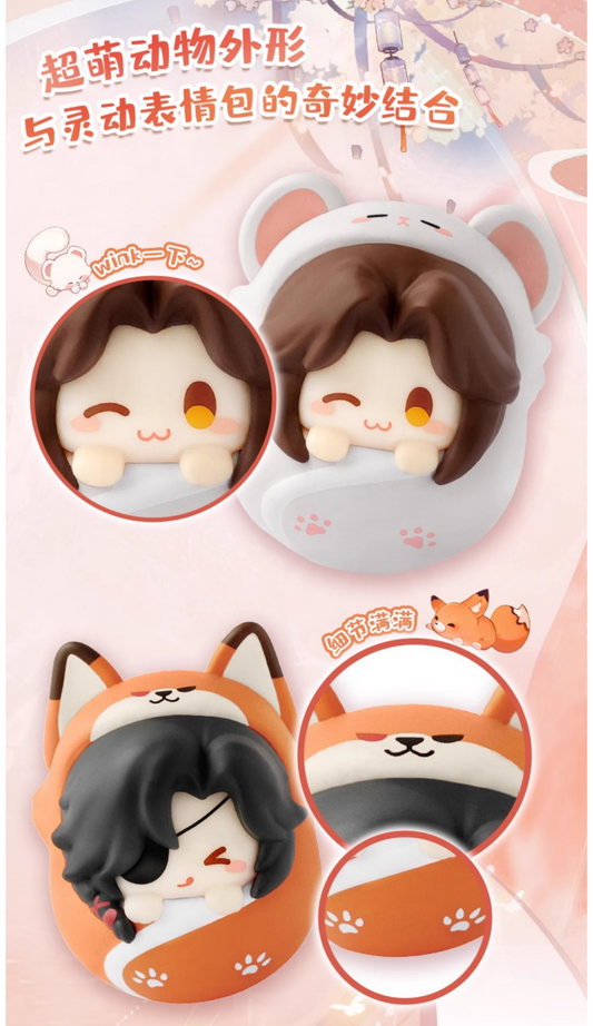 Heaven Officials Blessing Q Version Figures，Blind Box Doll，Desktop Character Ornaments，Animation Peripheral Products