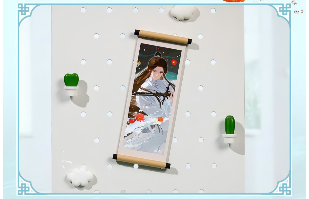 Heaven Officials Blessing Anime Scroll Style Refrigerator Magnet