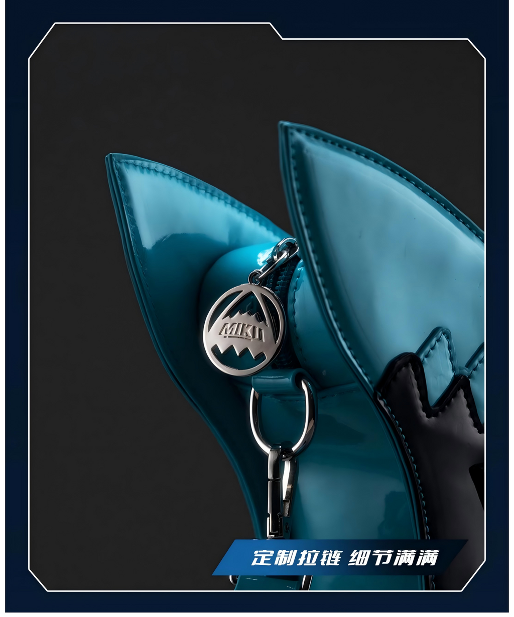 Hatsune Miku Backpack, Guitar-Shaped Backpack With Large Capacity And Cute Design