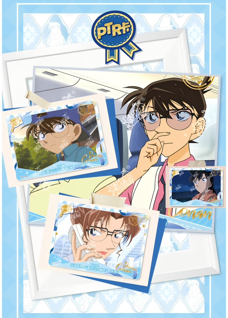 Detective Conan Cards, Collectible Cards, Blind Box（1 box (90 sheets/18 packs) Part 5