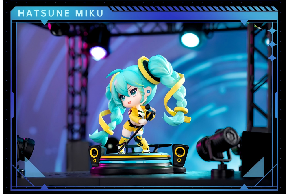 Hatsune Miku Figure, Q Version Desktop，Decoration, Collectible “17th”Series