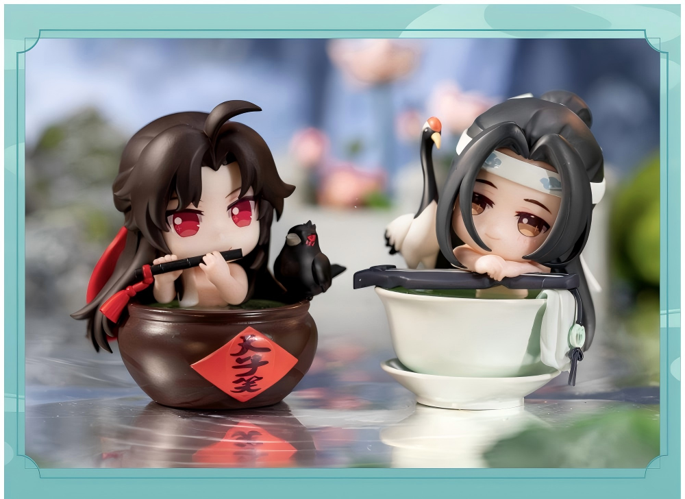 MO DAO ZU SHI Desktop Decorations，Q Version Character Ornaments， Animation Peripheral Products