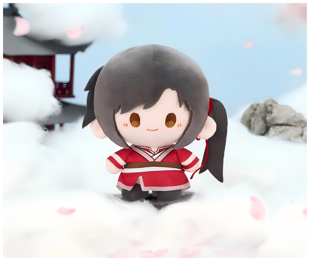 Heaven Officials Blessing Plush Keychain, Blind Box Collection, 13cm Backpack Pendant Accessory