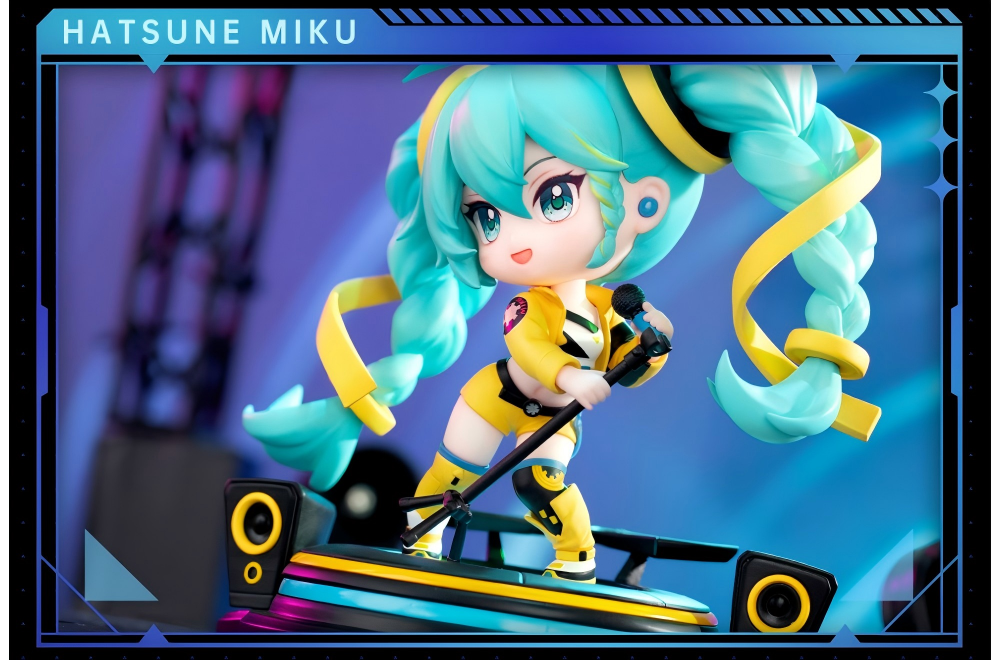 Hatsune Miku Figure, Q Version Desktop，Decoration, Collectible “17th”Series