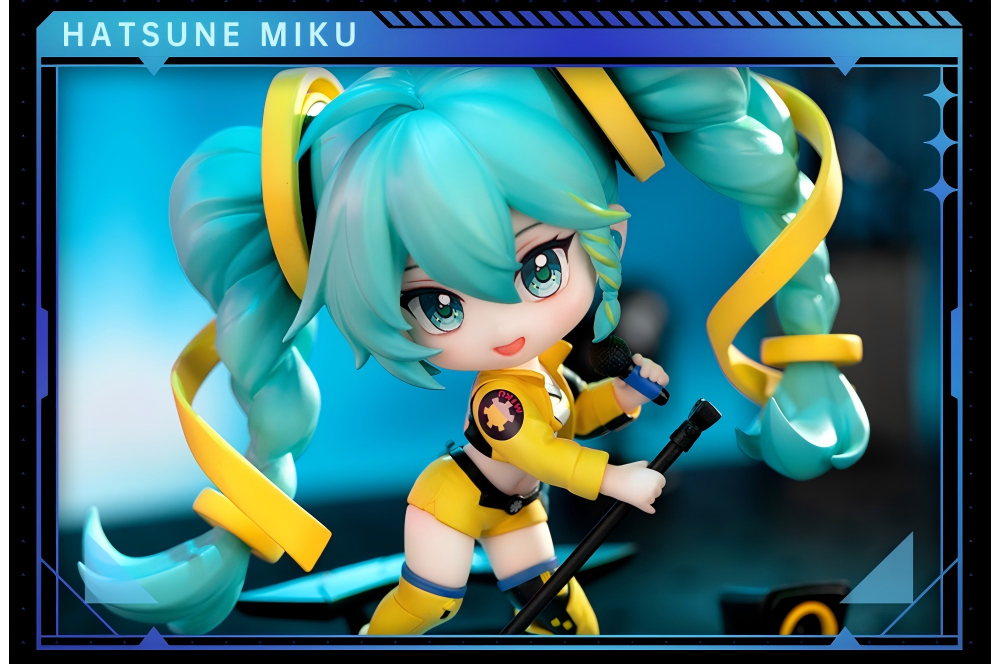 Hatsune Miku Figure, Q Version Desktop，Decoration, Collectible “17th”Series