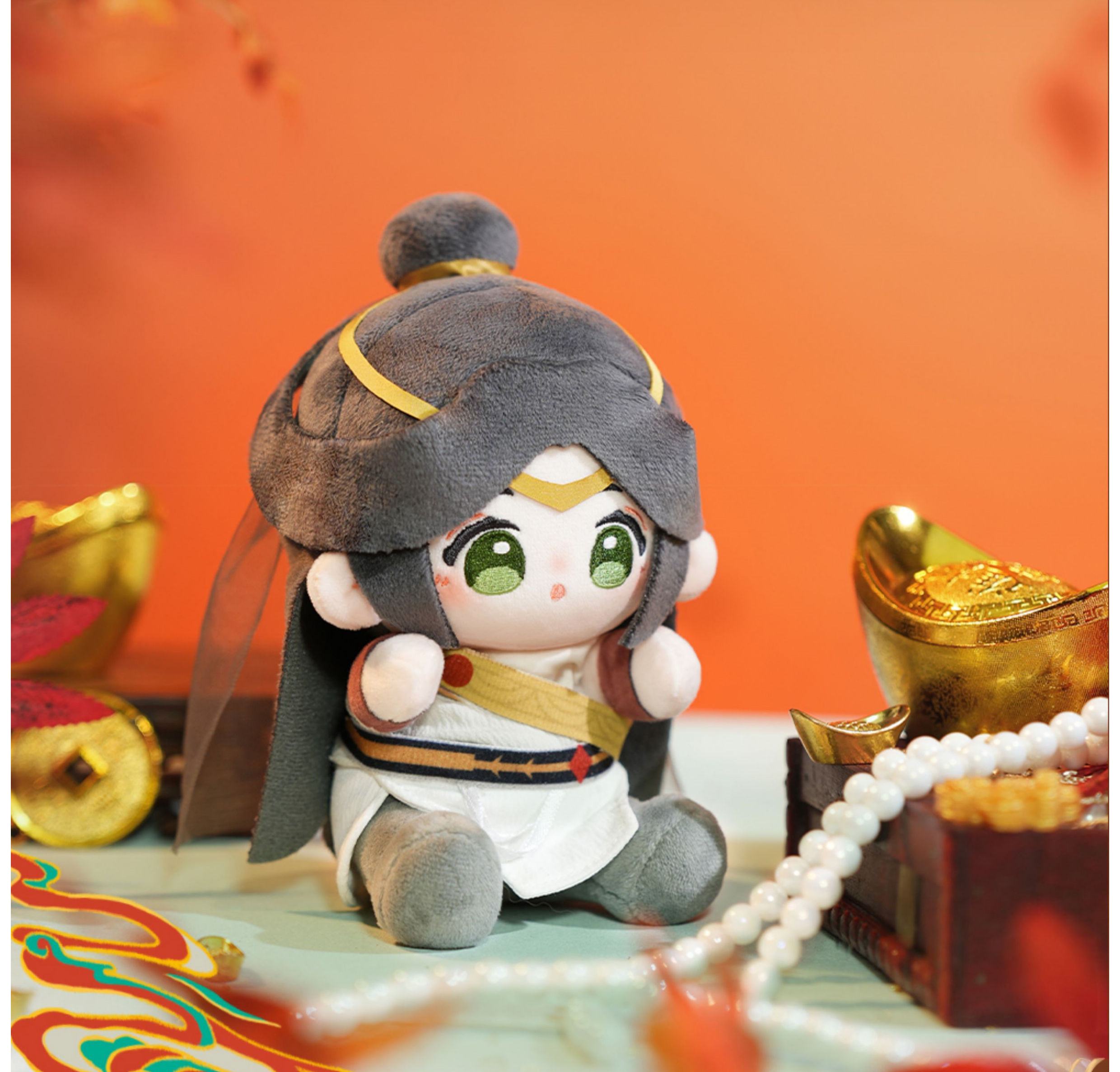 Heaven Officials Blessing Figure Decorations，15CM Doll，Tian Guan Ci Fu Ming Yue Lou LAN Series