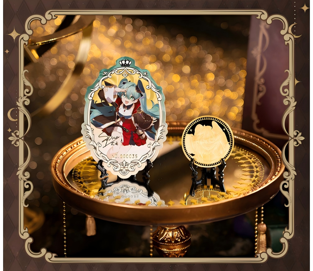 Hatsune Miku Commemorative Coin Collector Gift Box Set