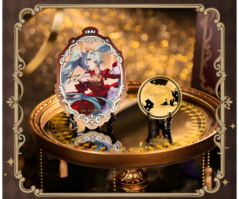 Hatsune Miku Commemorative Coin Collector Gift Box Set