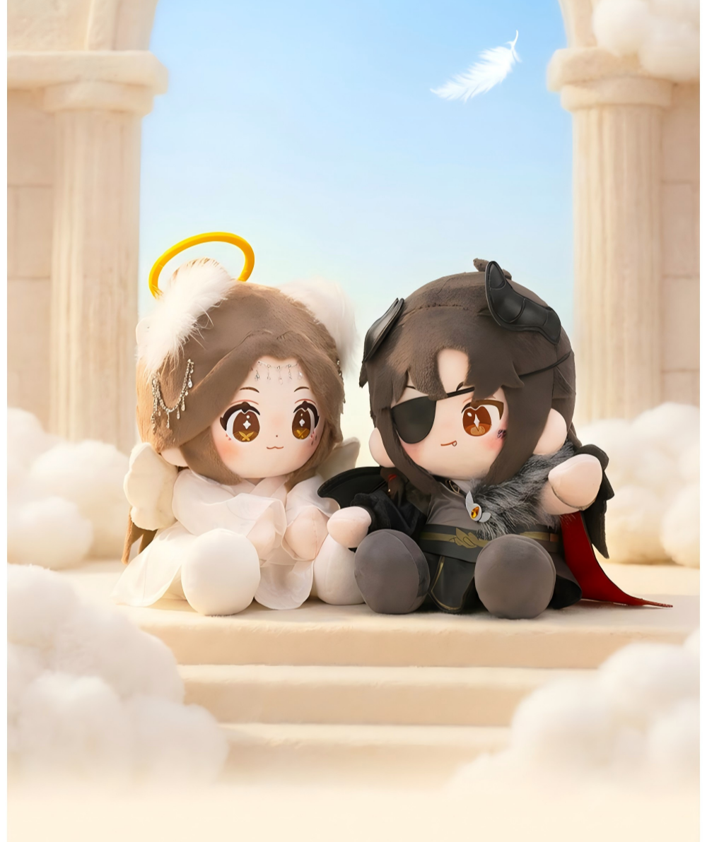 Heaven Officials Blessing Plush Sitting Doll, Angel and Demon Series