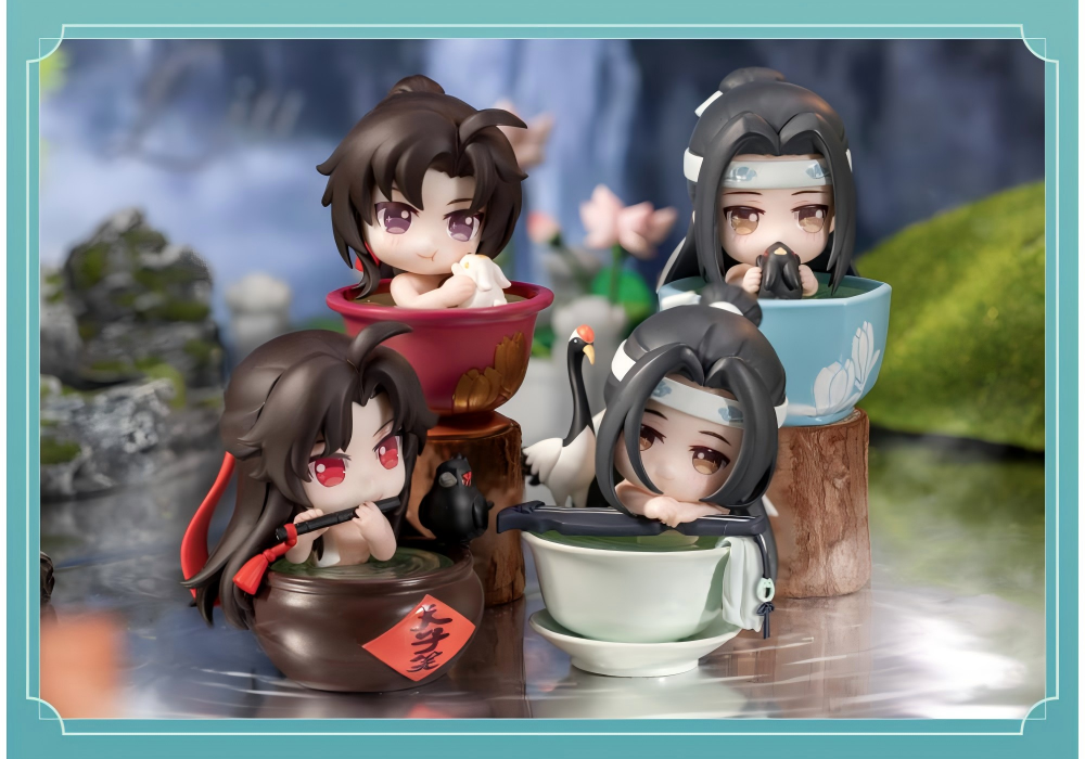 MO DAO ZU SHI Desktop Decorations,Q Version Character Ornaments, Animation Peripheral Products