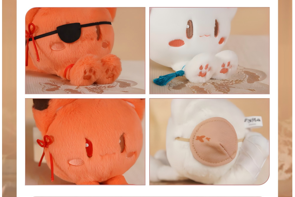 Heaven Officials Blessing Plush Pendants，Keychains，Backpack Accessories, Tian Guan Ci Fu Doll