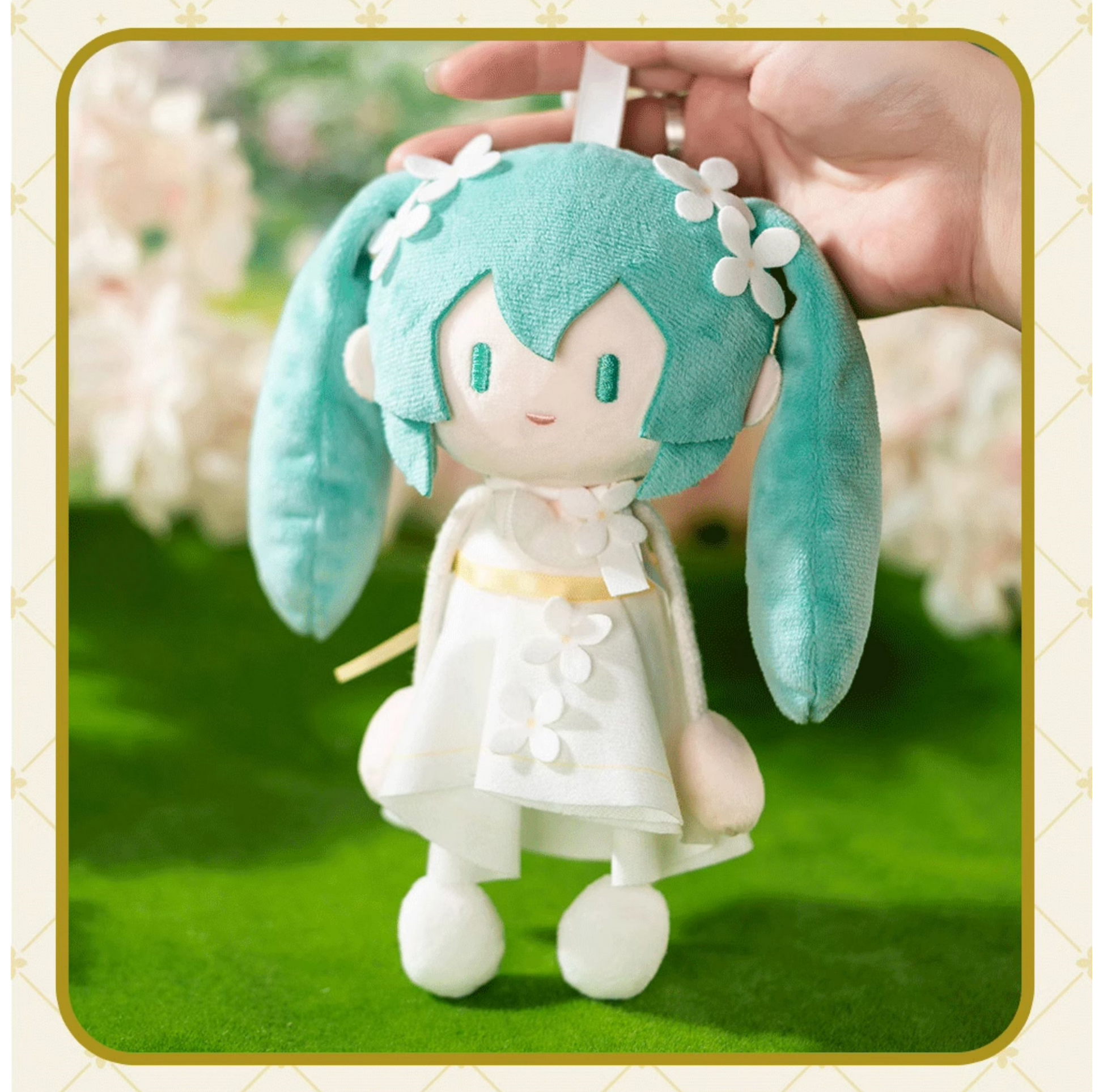 Hatsune Miku Plush pendant, keychain, backpack accessory“Seng Ru Xia Hua”Series