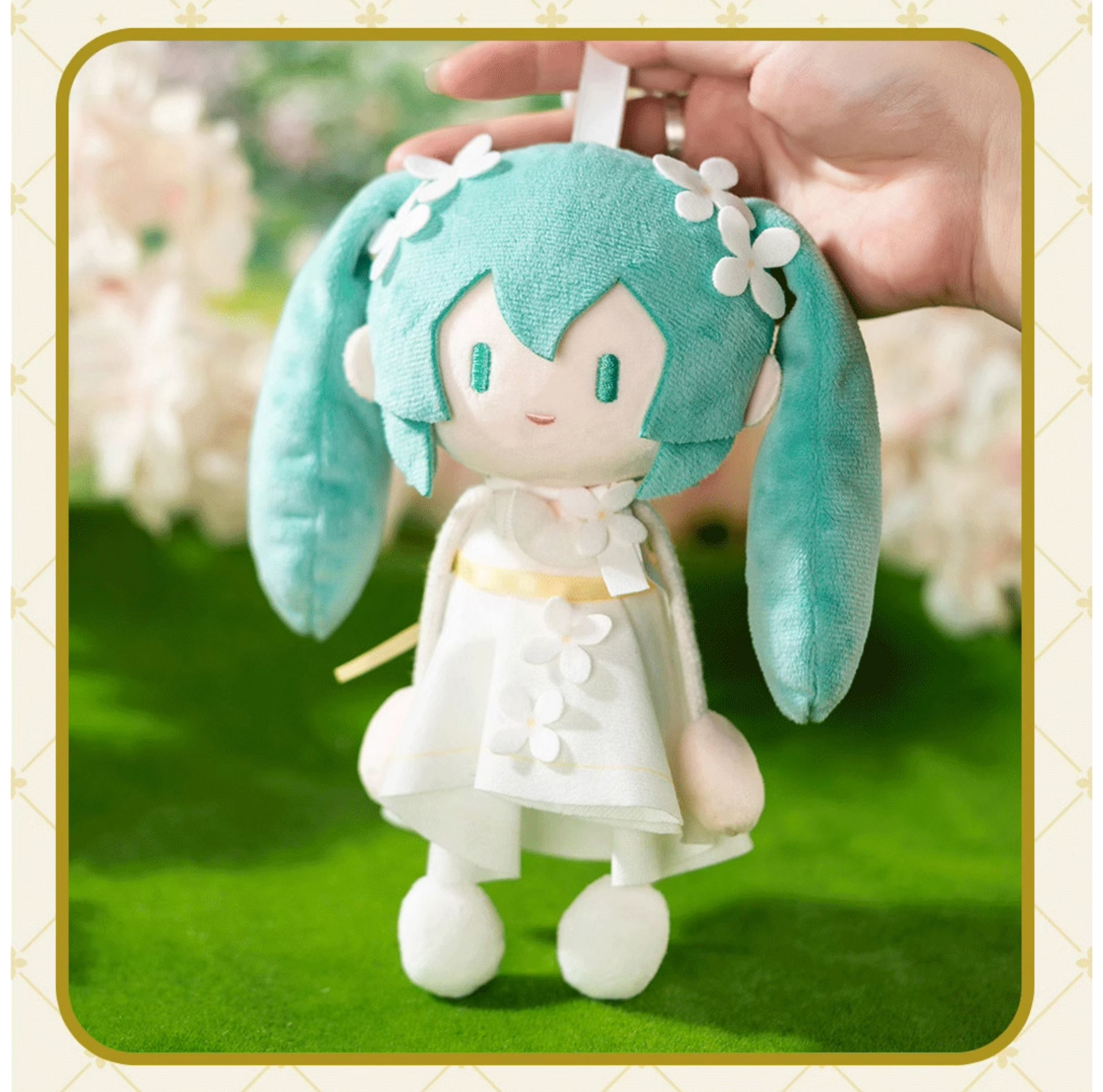 Hatsune Miku Plush pendant, keychain, backpack accessory“Seng Ru Xia Hua”Series