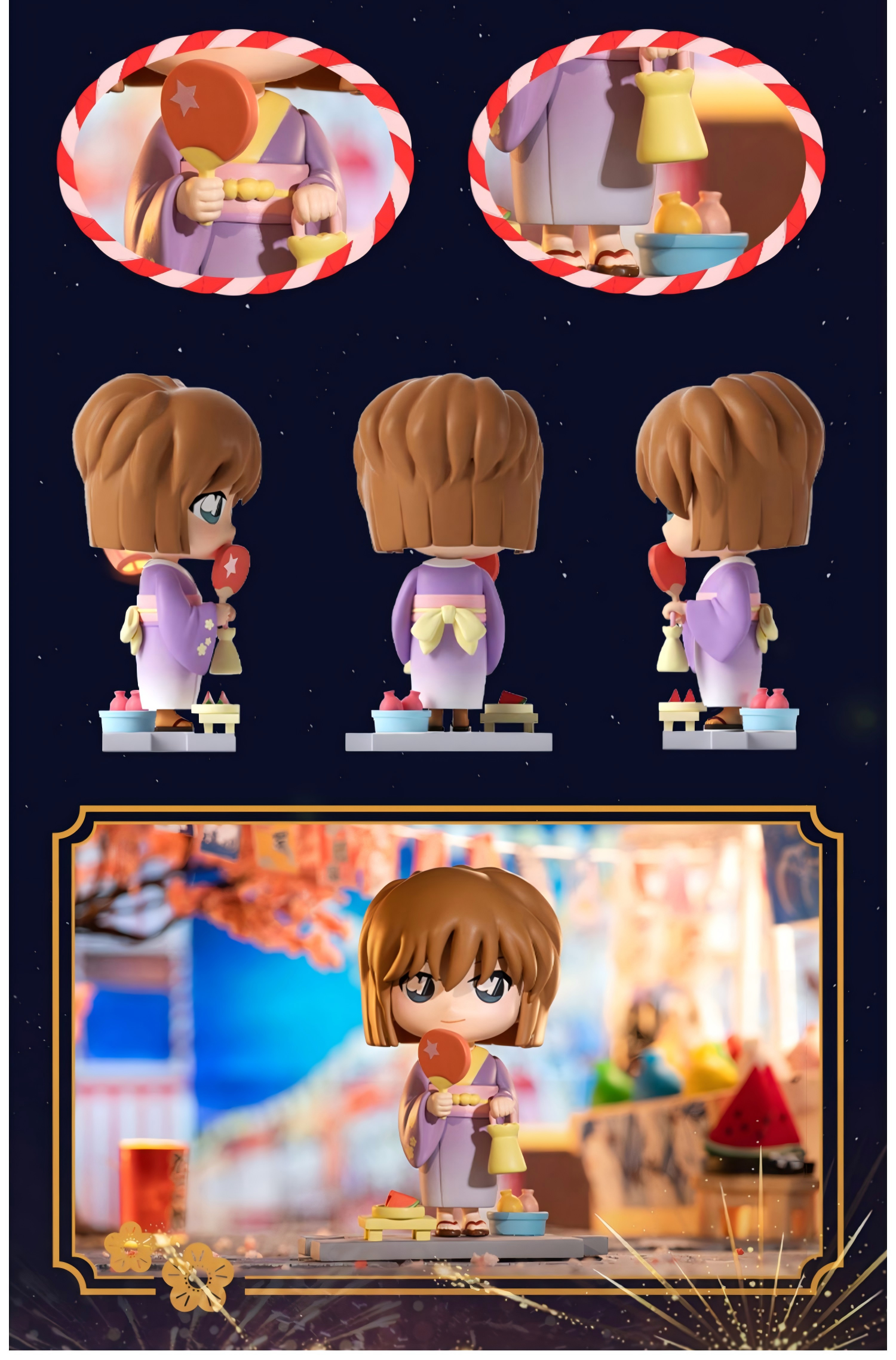 Detective Conan Doll Ornament, Blind Box Doll Desktop Decoration