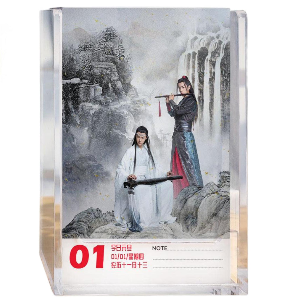 The Untamed 2026 Desk Calendar, Acrylic calendar, 366 Pages
