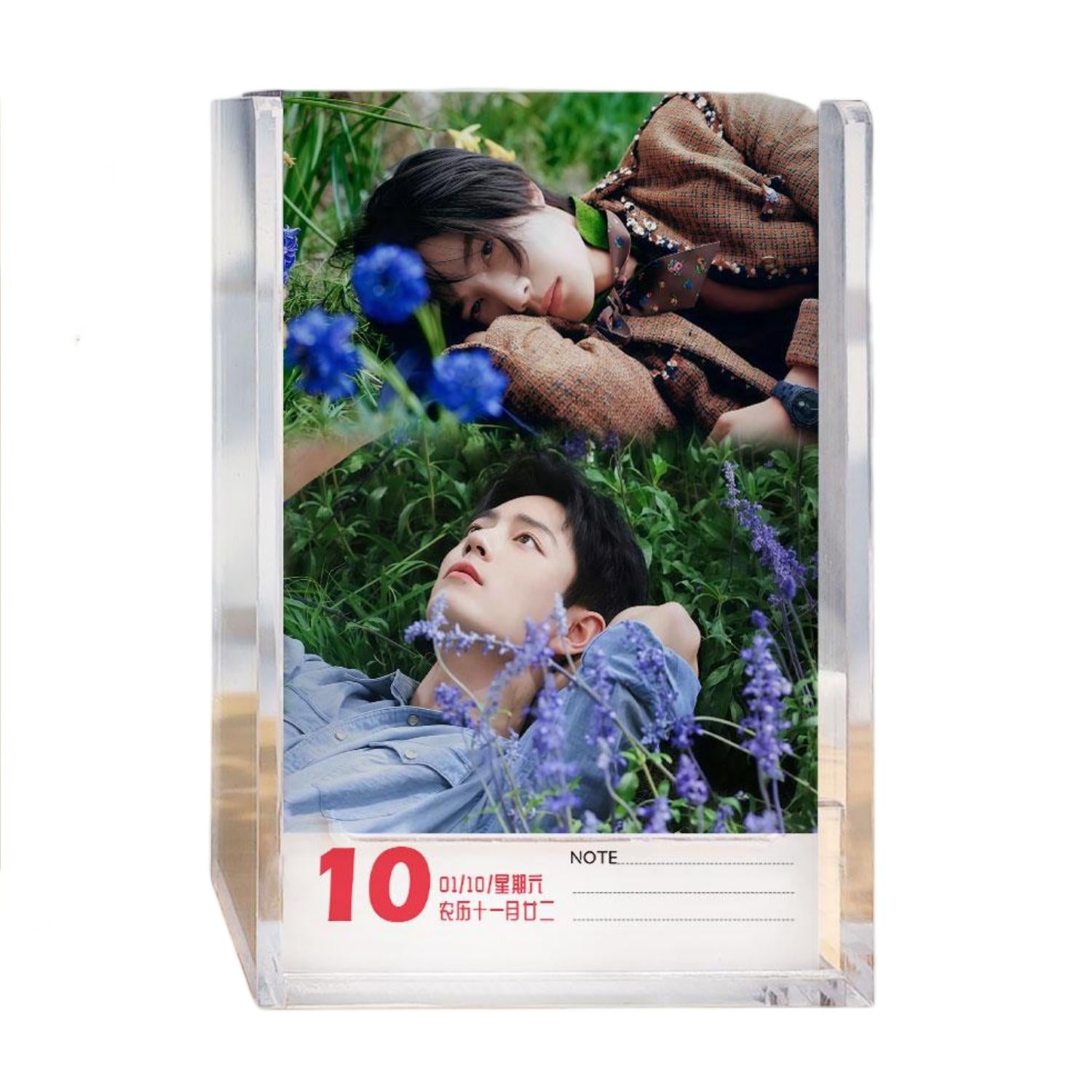 The Untamed 2026 Desk Calendar, Acrylic calendar, 366 Pages