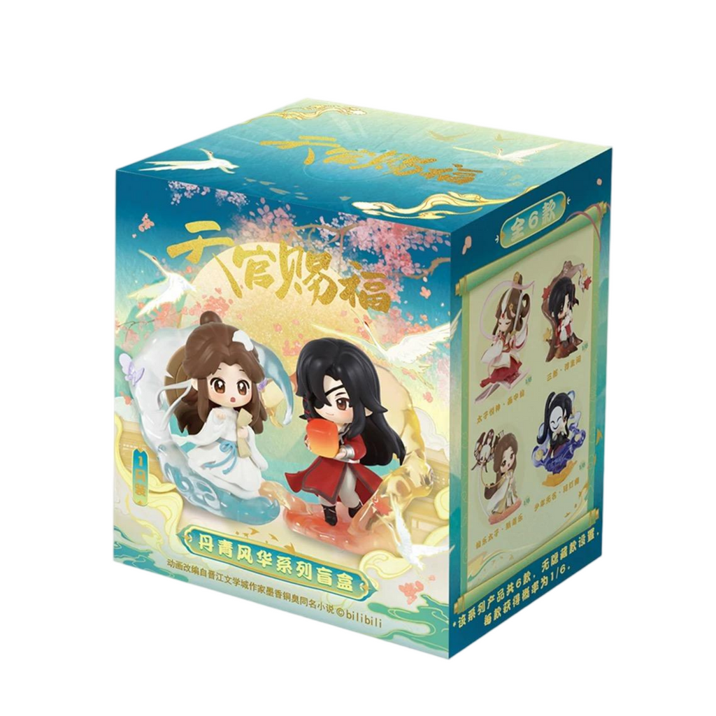 Heaven Officials Blessing Blind Box,Figures, Dolls，Collectible Toys，“Dan Qing Feng Hua”Series