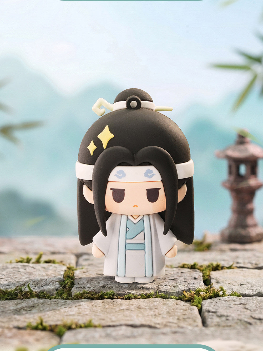 Mo Dao Zu Shi Keychain Backpack Charm | PVC Material, Approx. 6cm Tall, 4 Character Styles, Lobster Clasp Ring, Chibi Figure Design