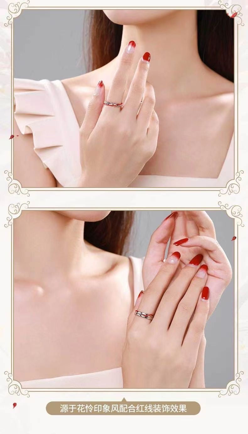 Heaven Officials Blessing Rings, Hua Cheng&Xie Lian Open Ring Combination