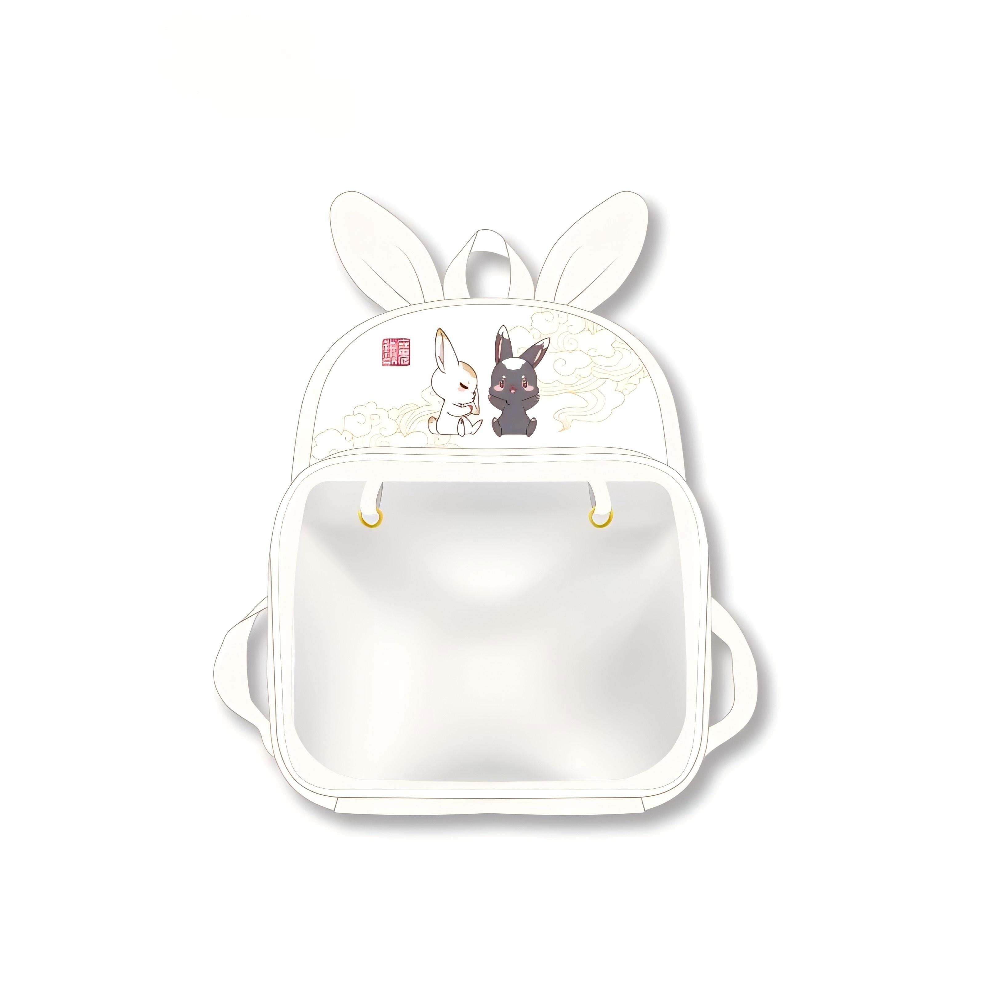 Mo Dao Zu Shi Backpack，Lightweight Bookbag ，Wei Wuxian&Lan Wangji，Animation Peripheral Products
